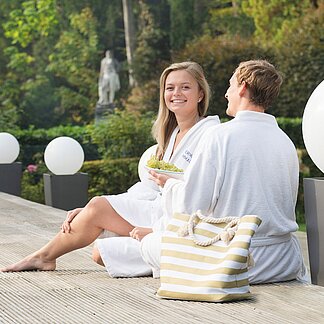 Badegäste in der Therme der Ruhe in Bad Gleichenberg