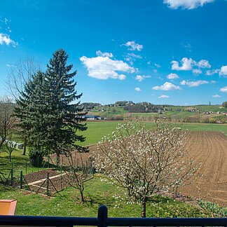 Ausblick vom Balkon im Hotel Scheer