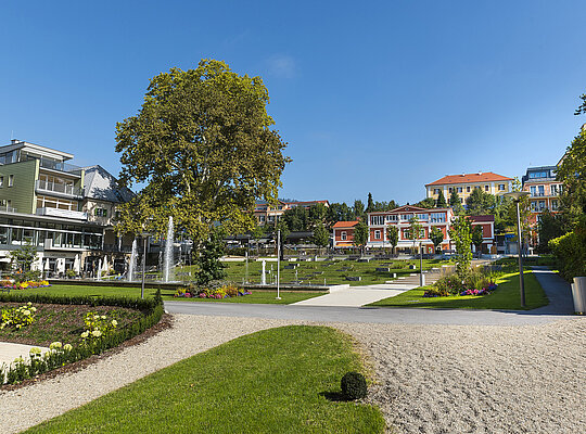 Hauptplatz Bad Gleichenberg (c) Werner Krug