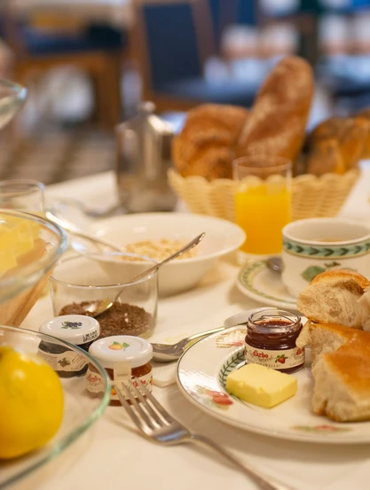 Frühstück im Hotel Gasthof Scheer