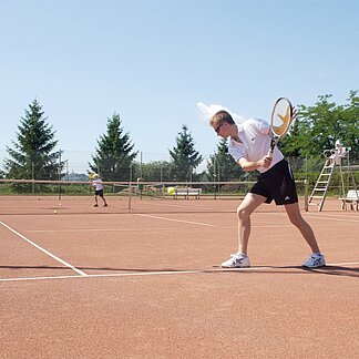 Tennisplatz im Hotel Gasthof Scheer