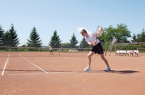 Tennisplatz im Hotel Gasthof Scheer