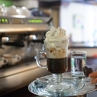 Kaffeepause im Hotel Gasthof Scheer