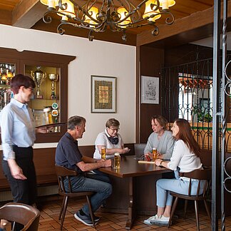 Gemütlichkeit im Gasthof Scheer in Bad Gleichenberg