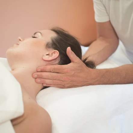 Wohltuende Massage im Hotel Scheer