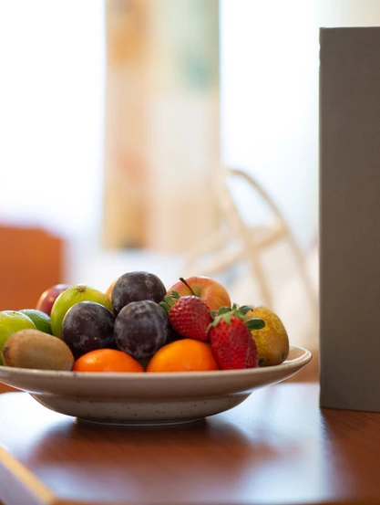 Obststeller im Hotel Gasthof Scheer